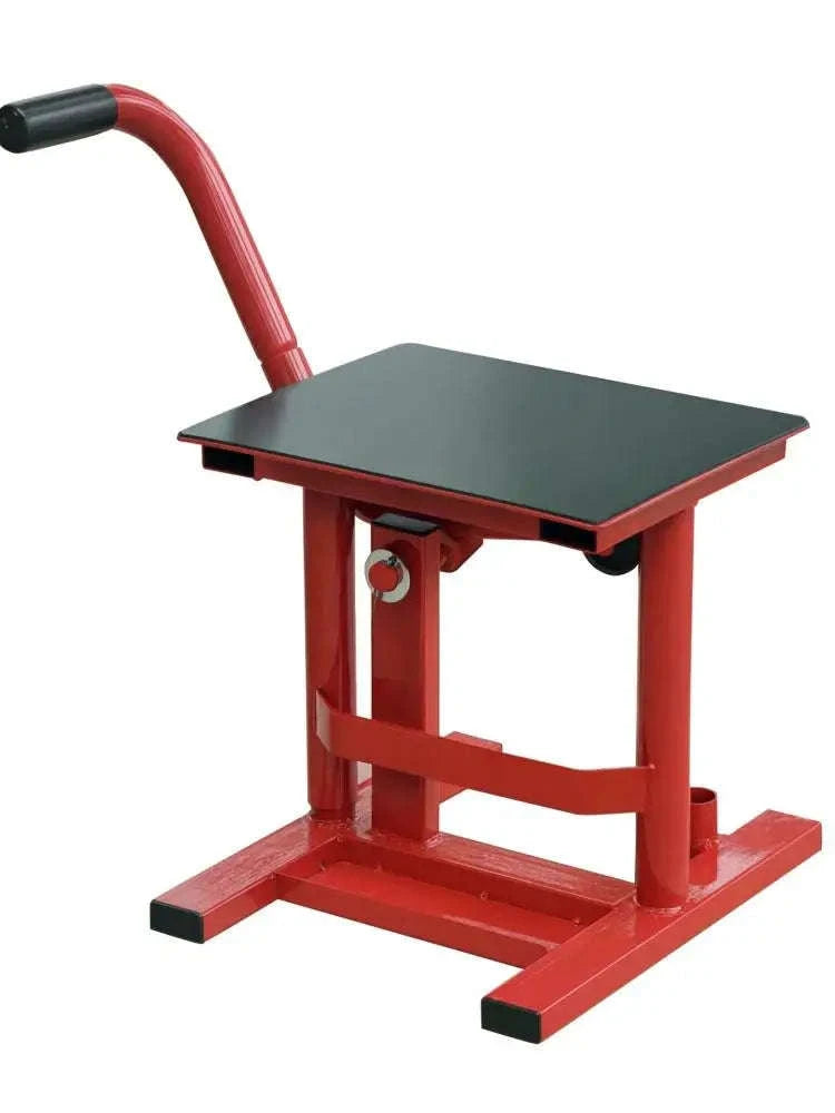 Lève-moto tout-terrain réglable 28 x 34 cm hauteur 30-40 cm-france / Red
