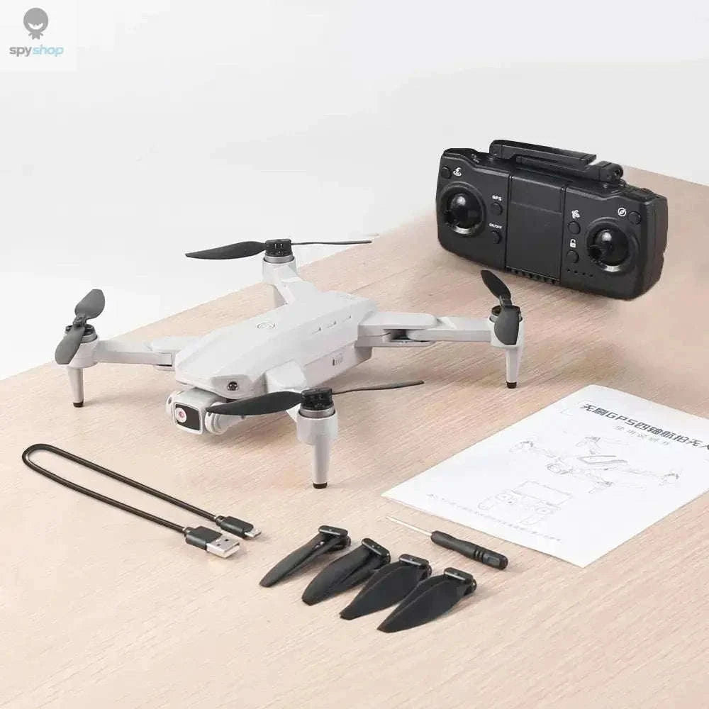 L900 Pro 4K GPS Drone with Foldable Design and FPV-Orange 1B Foambox