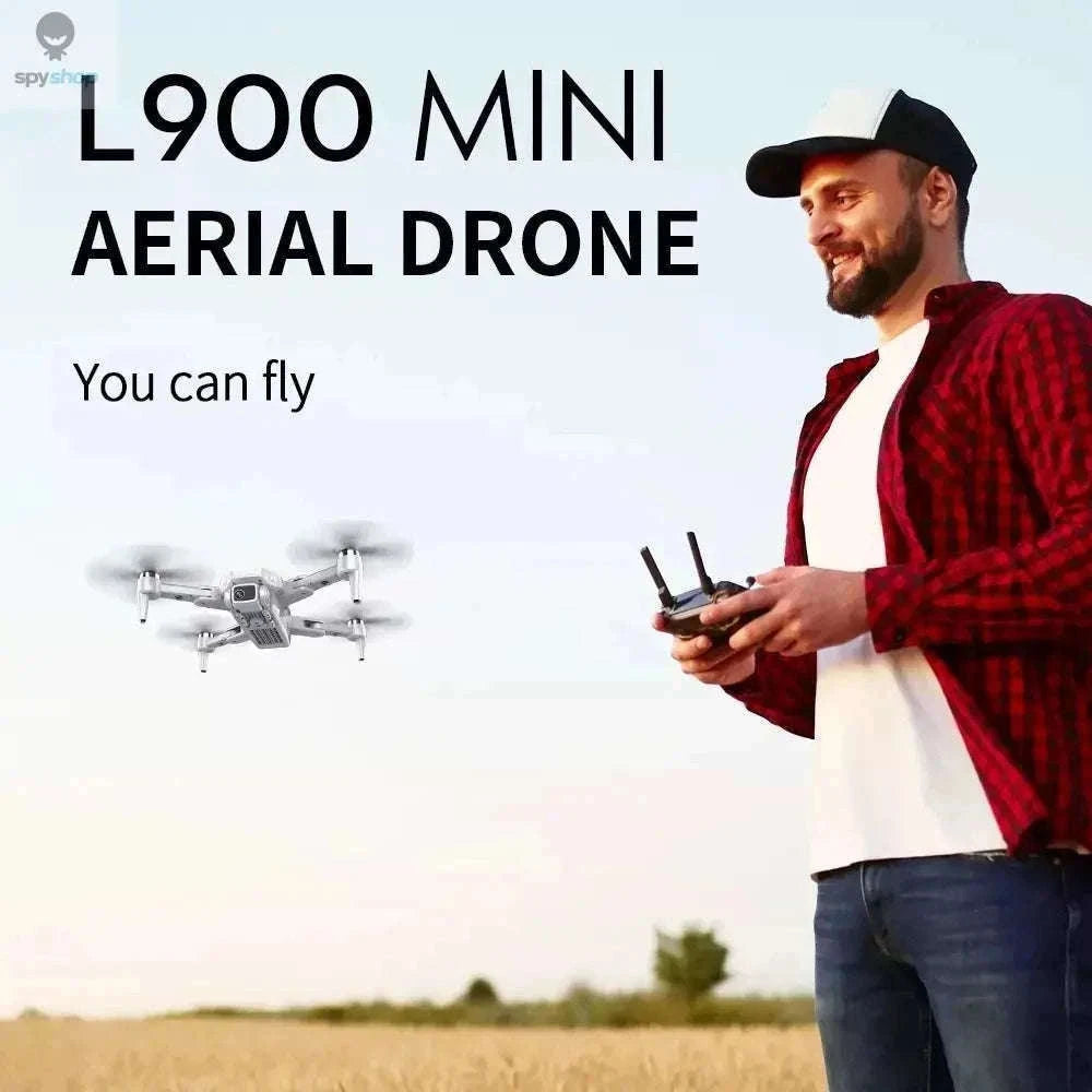 L900 Pro 4K GPS Drone with Foldable Design and FPV-Orange 1B Foambox
