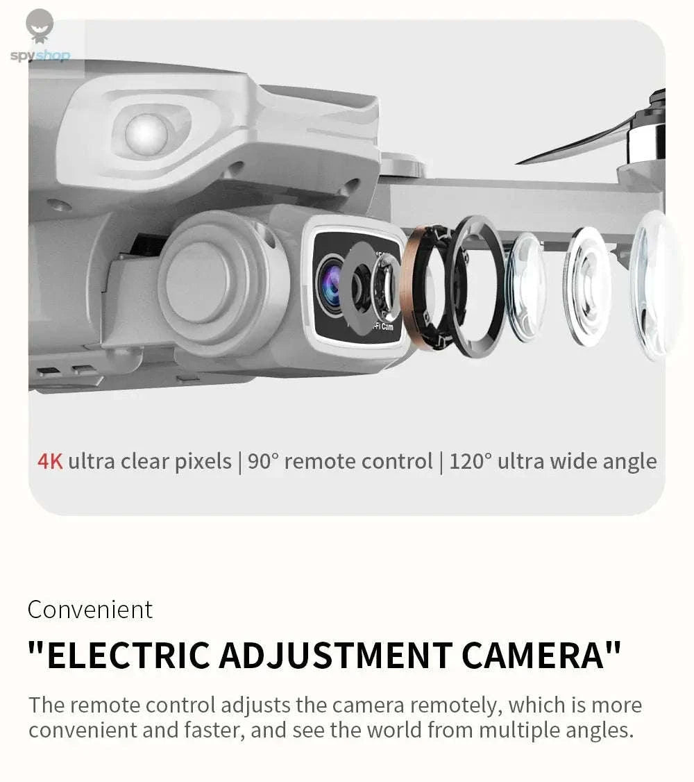 L900 Pro 4K Professional Drone-Orange 1B Foambox