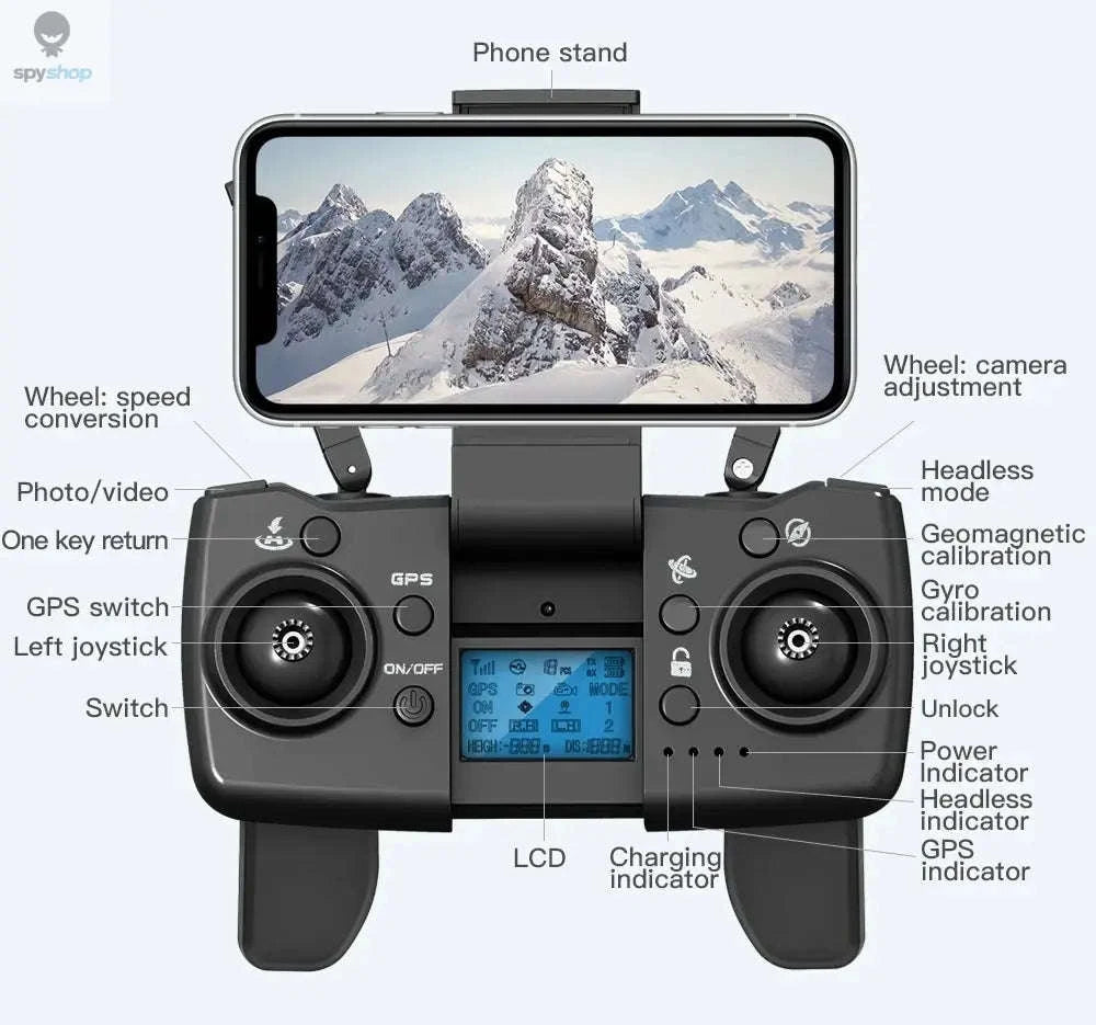L900 Pro MAX 4K GPS Drone – Dual HD Cameras & 360° Obstacle Avoidance-L900 Pro 1B Foam