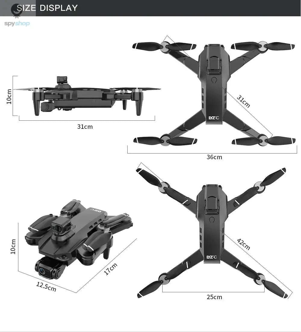 L900 Pro MAX 4K GPS Drone – Dual HD Cameras & 360° Obstacle Avoidance-L900 Pro 1B Foam