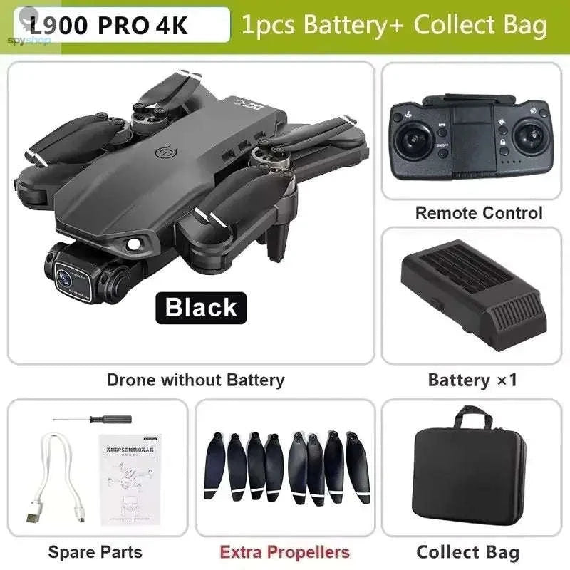 L900 Pro MAX 4K GPS Drone – Dual HD Cameras & 360° Obstacle Avoidance-L900 Pro 1B Foam