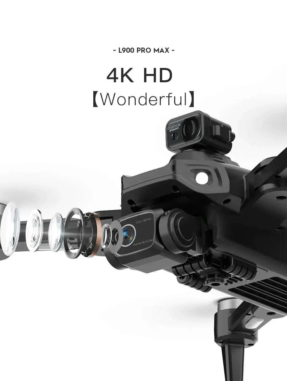 L900 Pro MAX 4K GPS Drone – Dual HD Cameras & 360° Obstacle Avoidance-L900 Pro 1B Foam