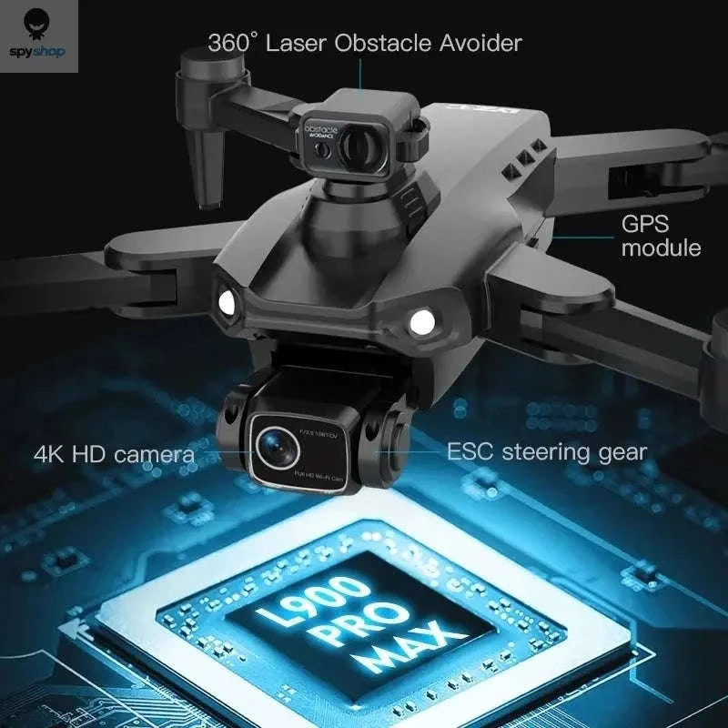 L900 Pro MAX 4K GPS Drone – Dual HD Cameras & 360° Obstacle Avoidance-L900 Pro 1B Foam