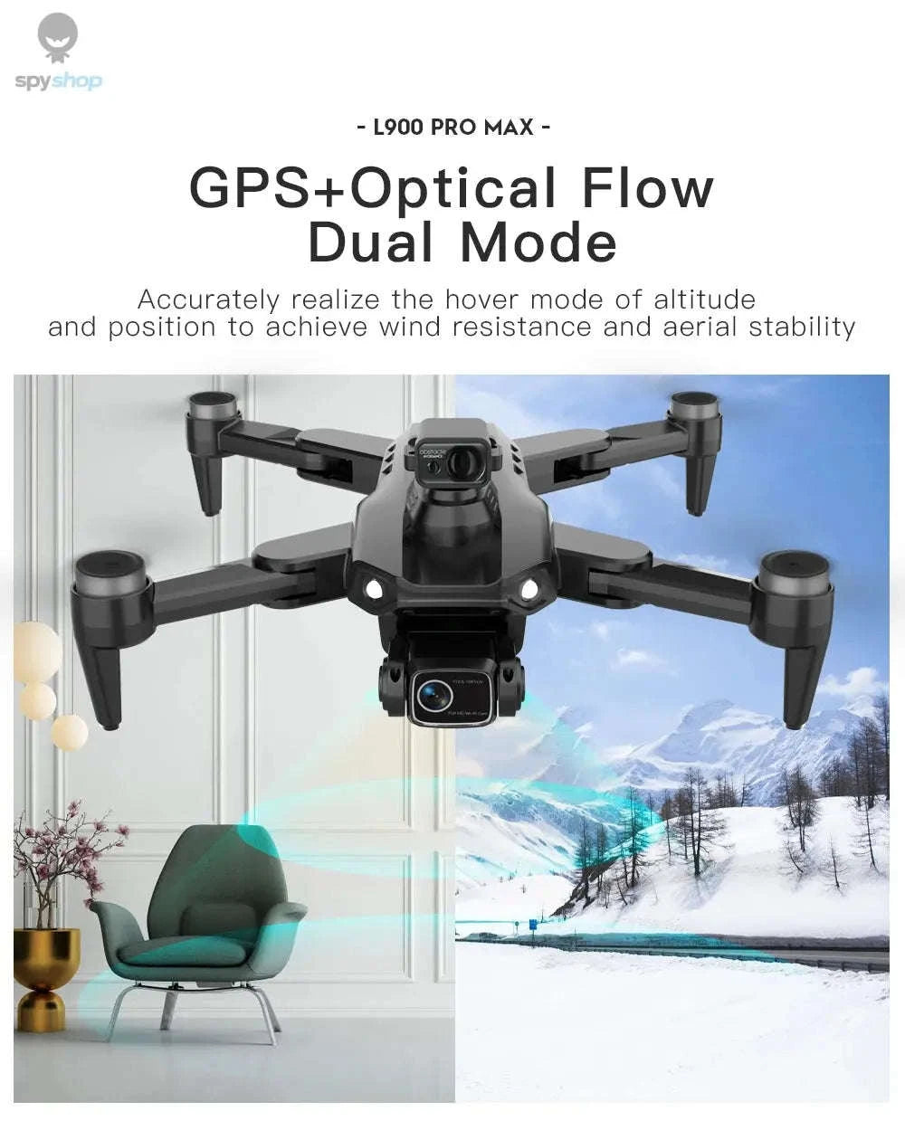 L900 Pro MAX 4K GPS Drone – Dual HD Cameras & 360° Obstacle Avoidance-L900 Pro 1B Foam