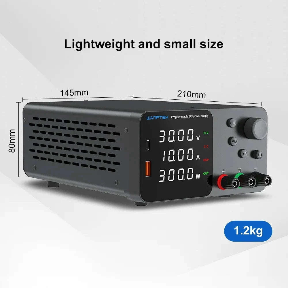 Lab Bench Power Supply Adjustable DC Unit-TPS3010 30V 10A / Poland