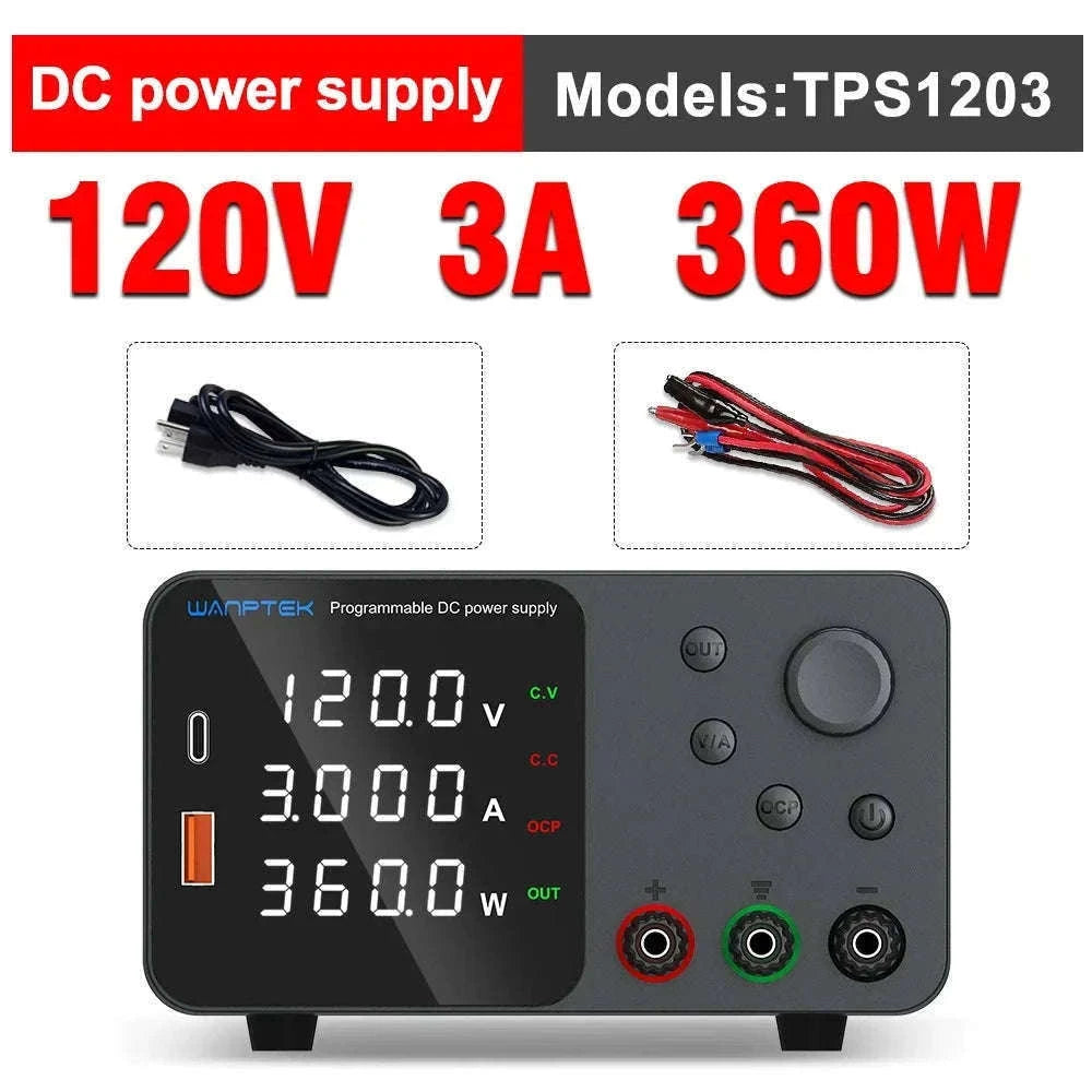 Lab Bench Power Supply Adjustable DC Unit-TPS3010 30V 10A / Poland