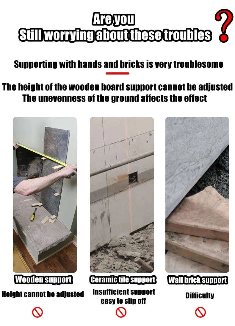 Labor Saving Arm Board Jack Elevator Cabinet Lifter-Medium Size