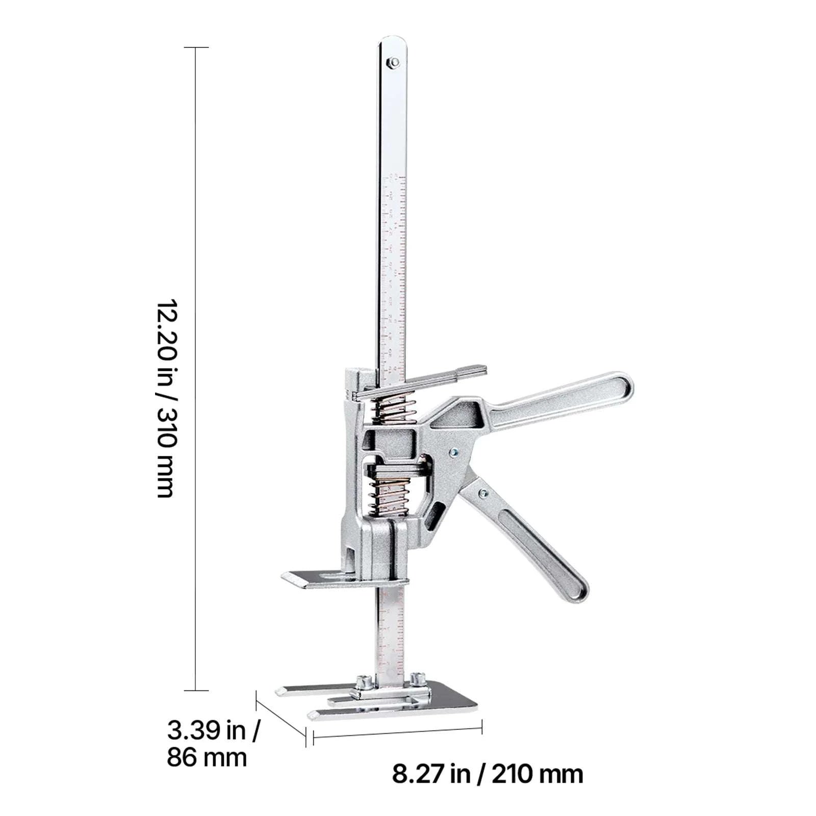 Labor Saving Arm Jack 2PCS 330 lbs Capacity 7.1" Lift Tool-United States / Silver