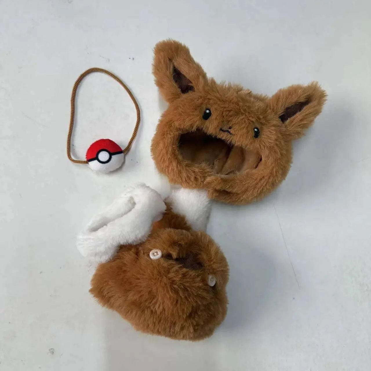 Labubu 17cm Doll Clothes Outfit Set – Cute Character Styles-Eevee / United States