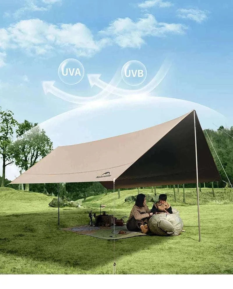 Large 17㎡ Camping Sun Shelter for 10–12 People Outdoor Awning-M / Poland
