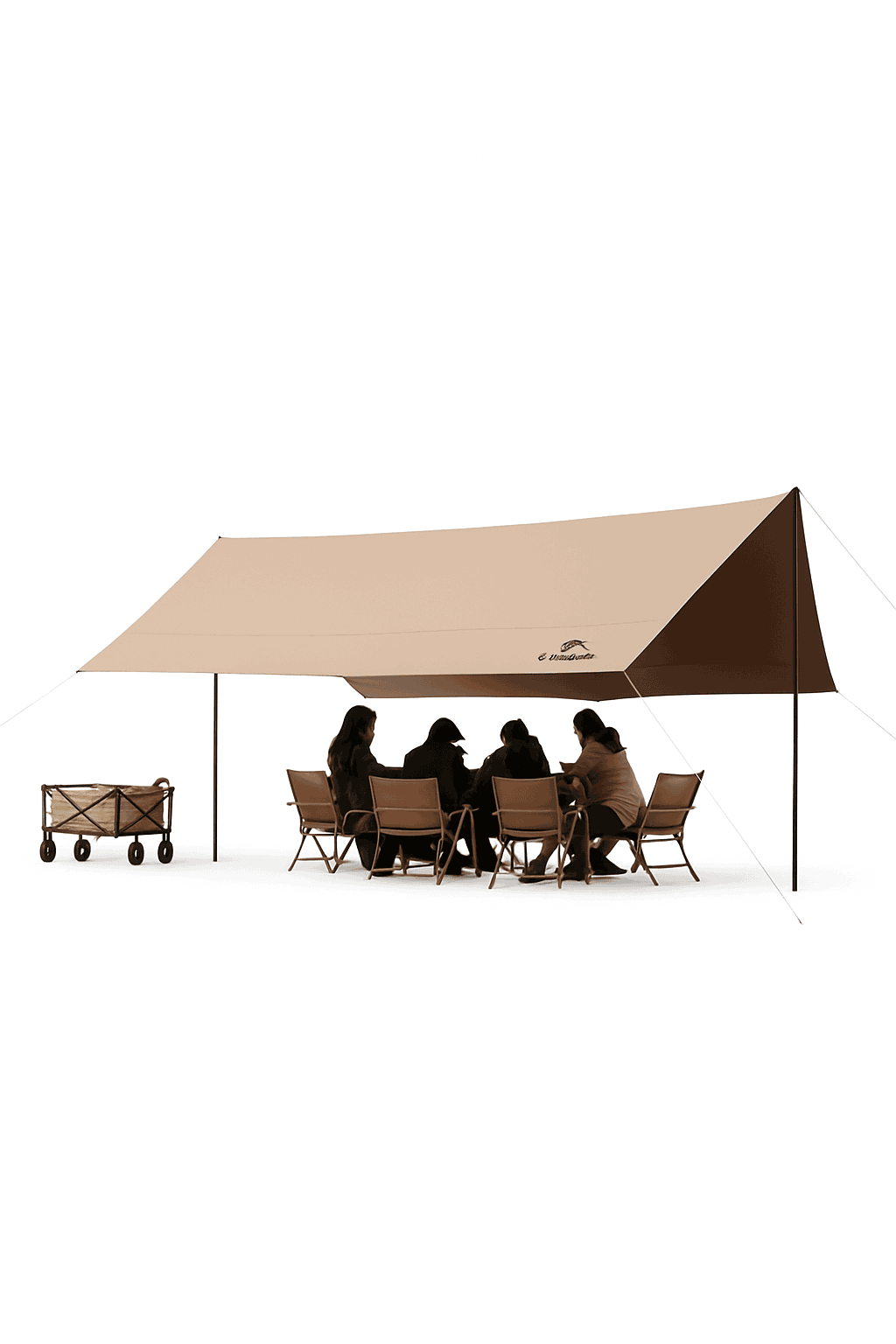 Large 17㎡ Camping Sun Shelter for 10–12 People Outdoor Awning-M / Poland