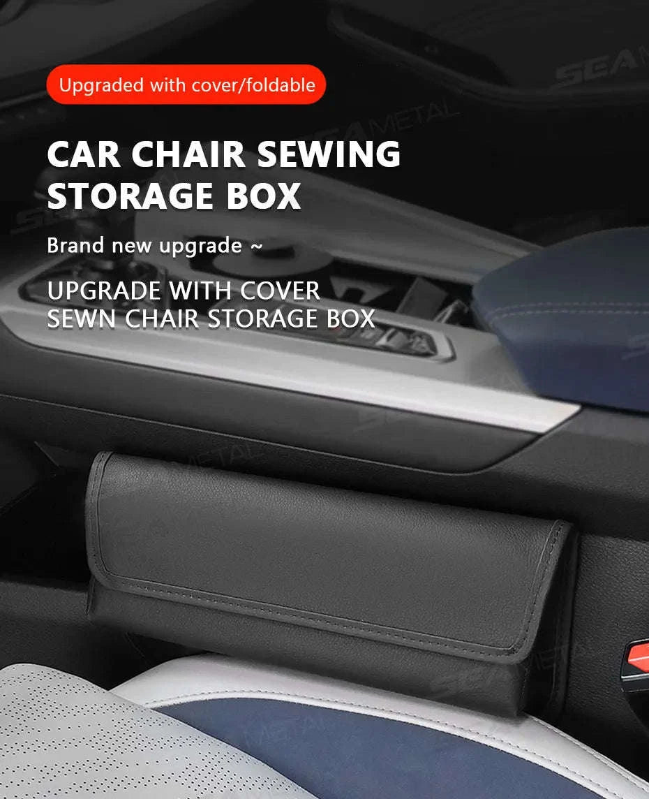 Large-Capacity Car Seat Gap Organizer-Black 1pc