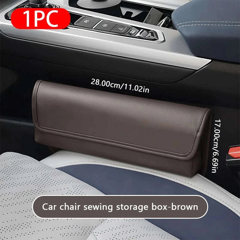 Large-Capacity Car Seat Gap Organizer-Black 1pc