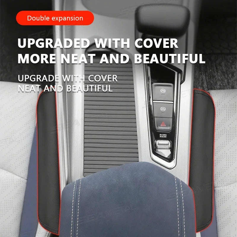 Large-Capacity Car Seat Gap Organizer-Black 1pc