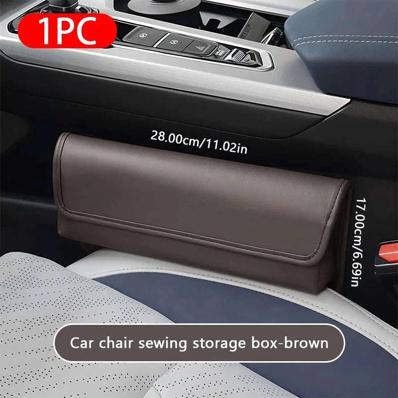 Large-Capacity Car Seat Gap Organizer-Black 1pc