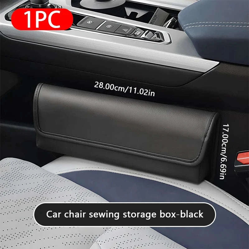 Large-Capacity Car Seat Gap Organizer-Black 1pc