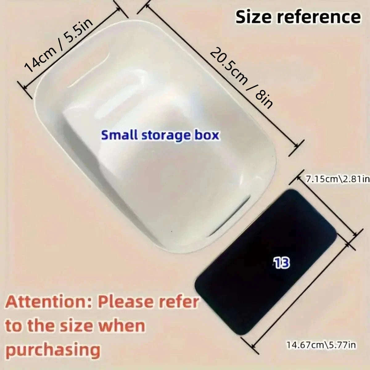 Large Capacity Storage Box with Cover for Home Organization-White