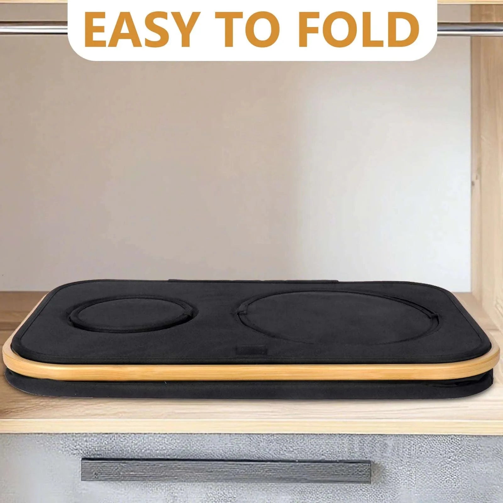Large Foldable Recycling Bin with Lid 100L 145L Storage Organizer-145L / france