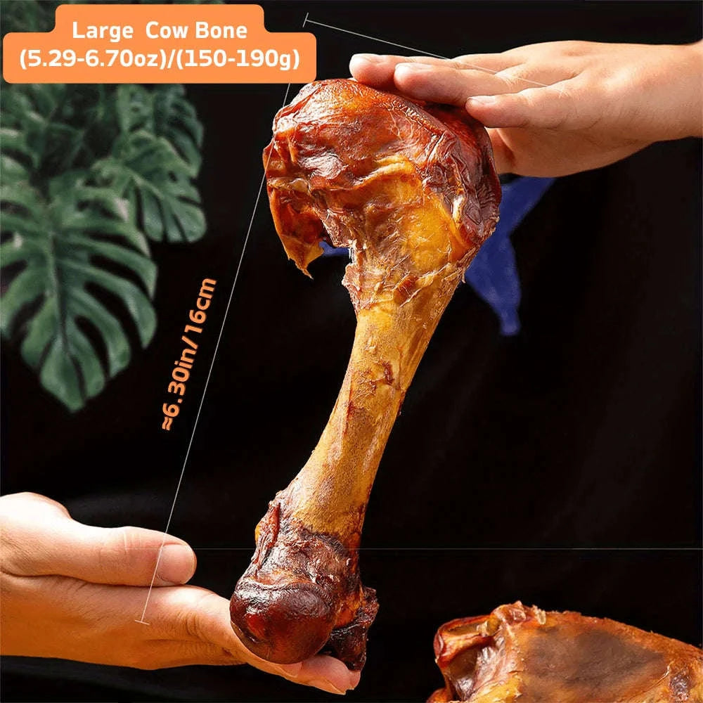 Large Natural Cow Bone Dog Treat 16cm Long, 150–190g Chew-Large Cow Bone / United States