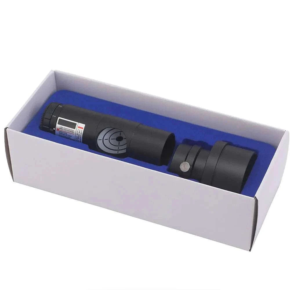 Laser Collimation Eyepiece for Newtonian Telescopes with Adapter Ring-black