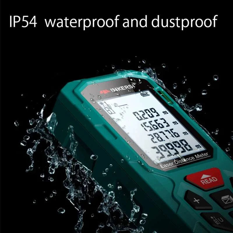 Laser Distance Meter 40M–120M ±2mm Digital Rangefinder Tool-KE70 70m