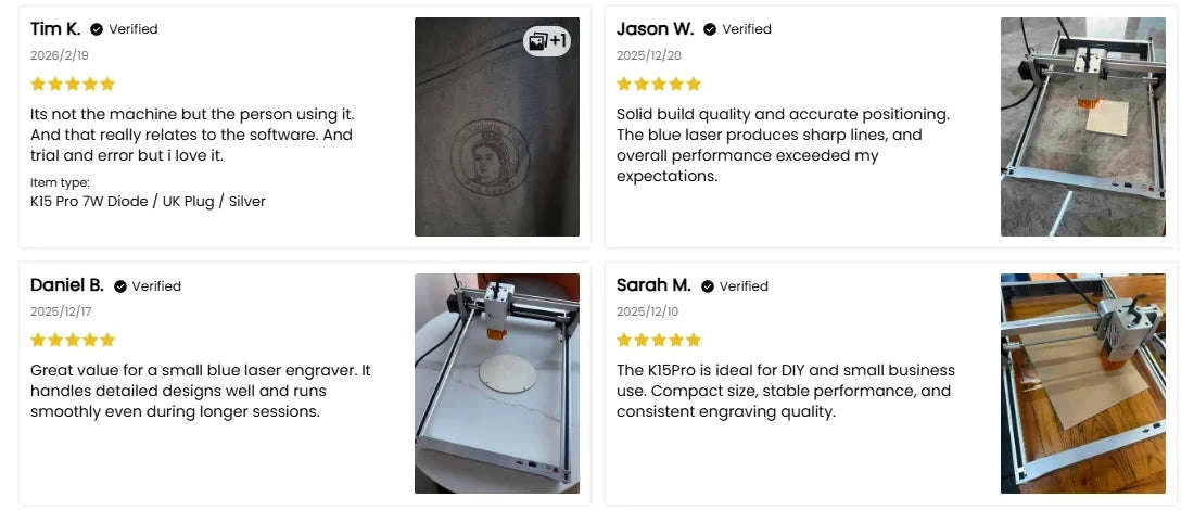 Laser Engraving Machine 5W 10W Free App Control Diode Engraver Cutter-10W Cover and Table / spain