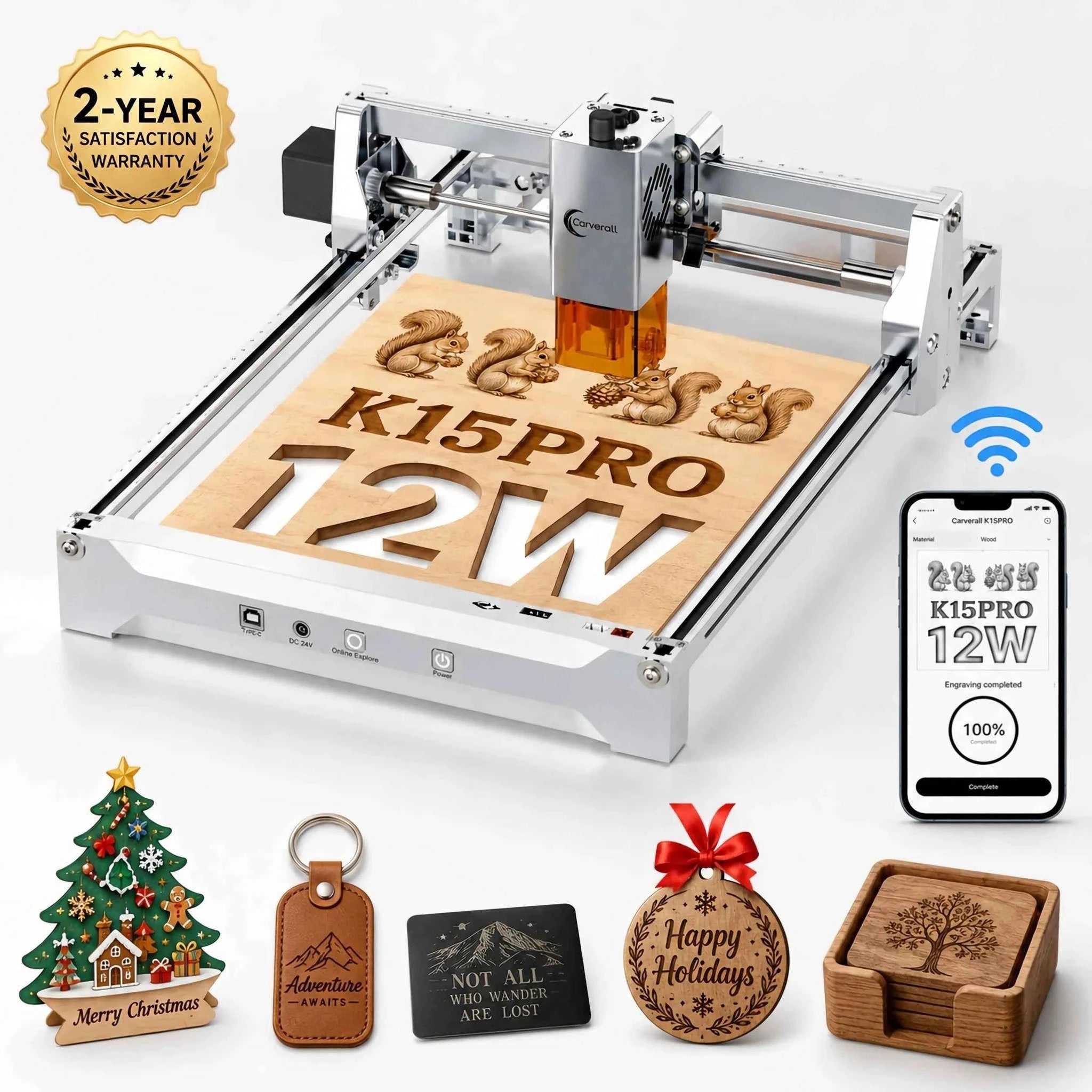 Laser Engraving Machine 7W/12W Diode CNC Machine-Germany / 12W / EU