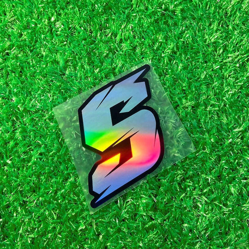 Laser Number Motorcycle Stickers Durable Vinyl Decals-LSN03-number6 / Height 10CM / CHINA
