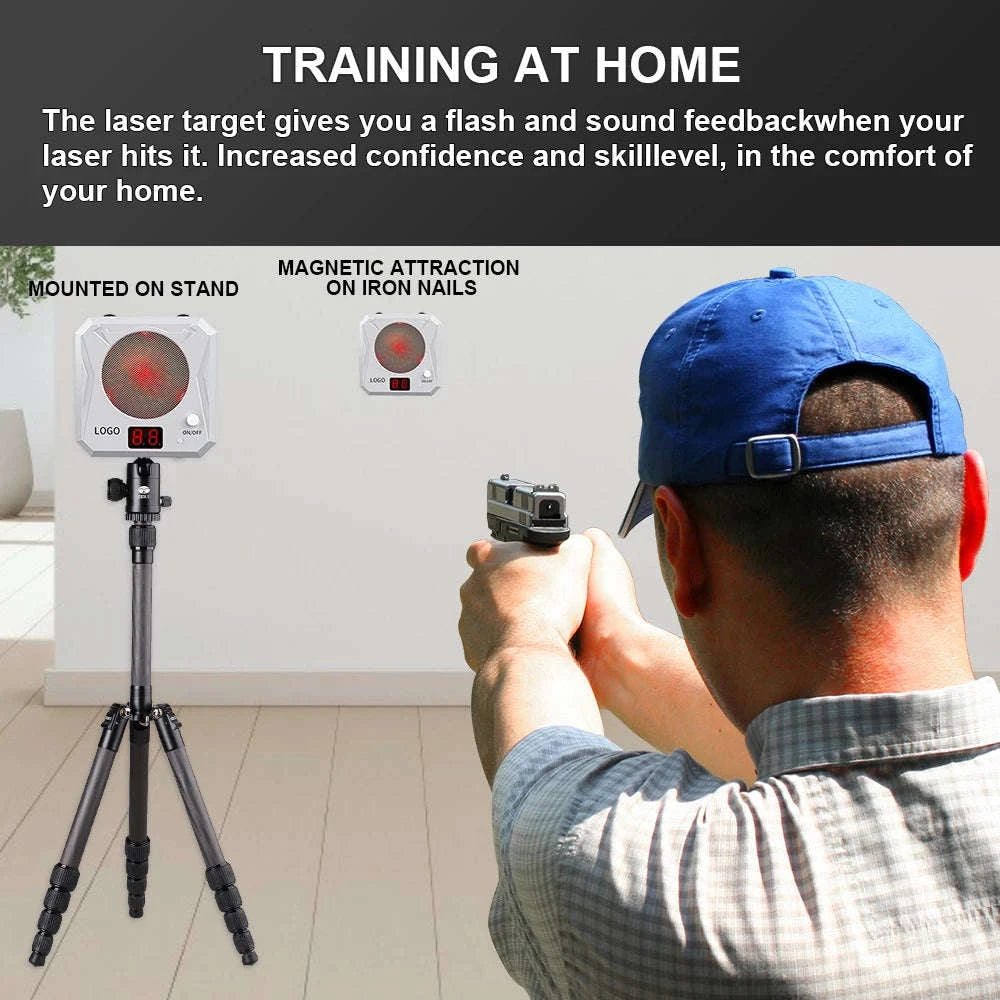 Laser Training Kit with Voice-Activated Target and Score Count-1352 10PCS / Germany