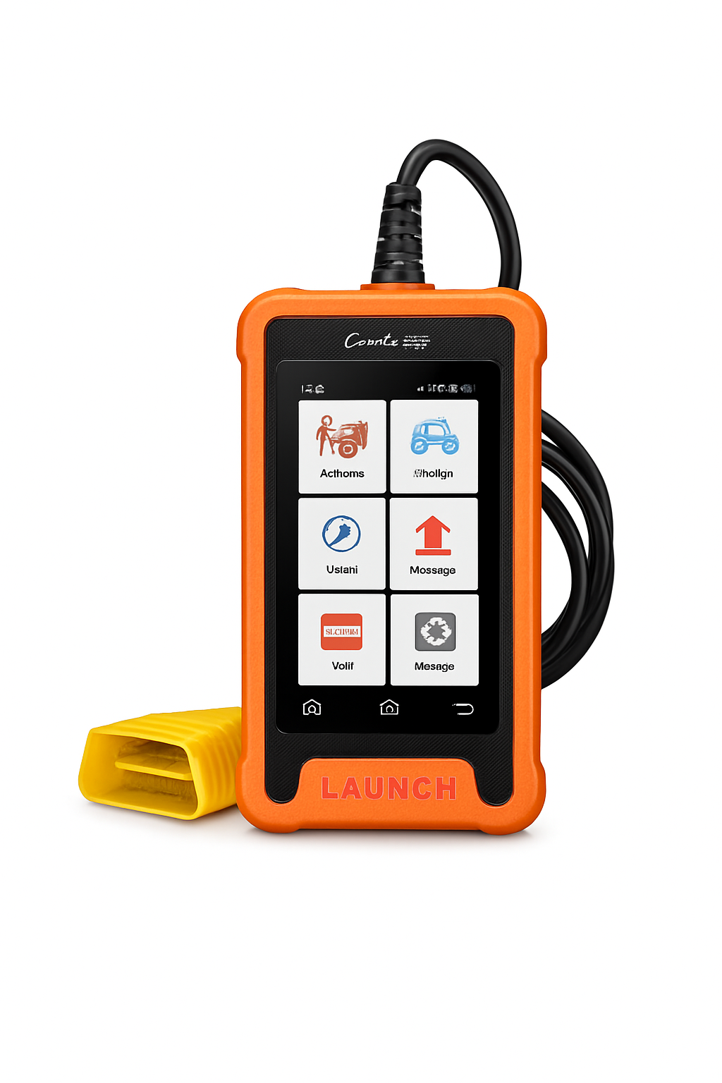 Scanner OBD2 LAUNCH X431 Creader Elite pentru Mercedes, sistem complet