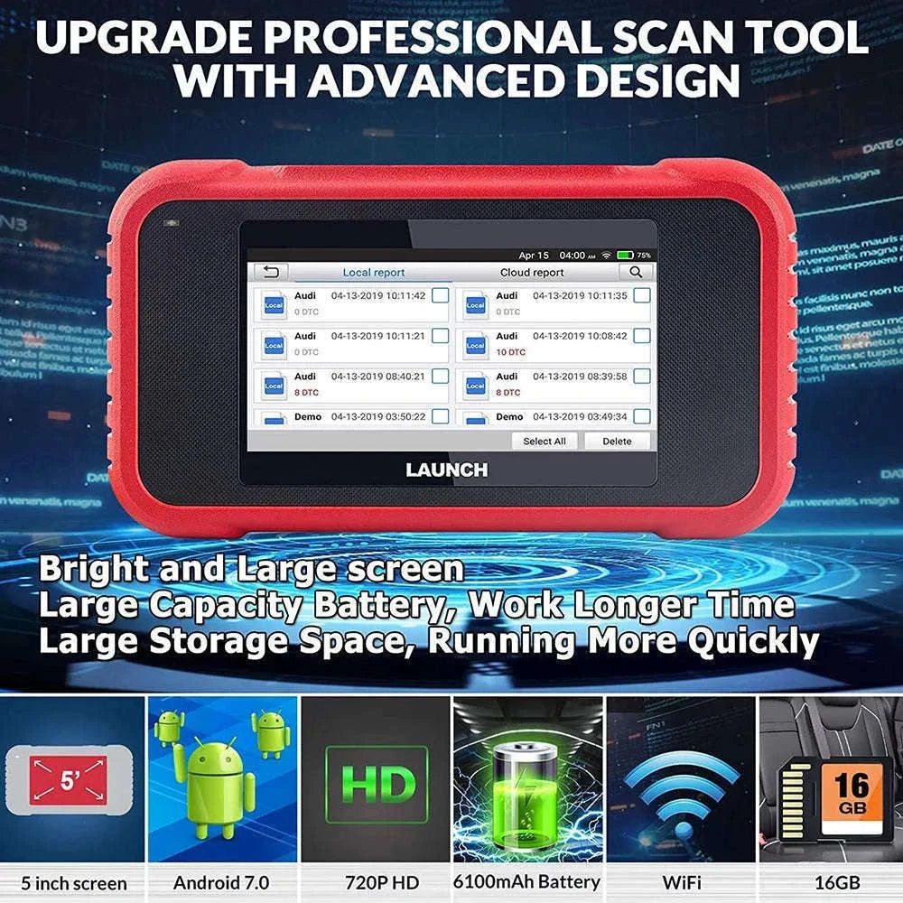 LAUNCH X431 CRP129E V2.0 OBD2 Diagnostic Scanner with 12 Resets-CRP129I V2.0 / Poland