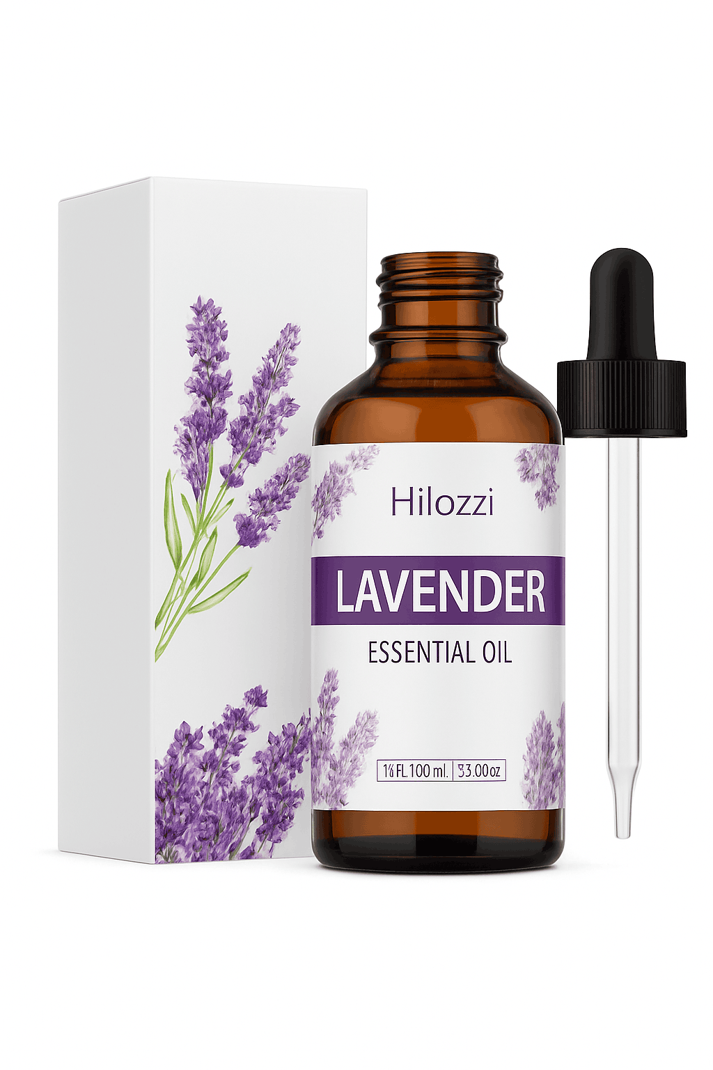 Lavender Essential Oil for Skin Care and Relaxation-Lavender / 100ml / Lavender