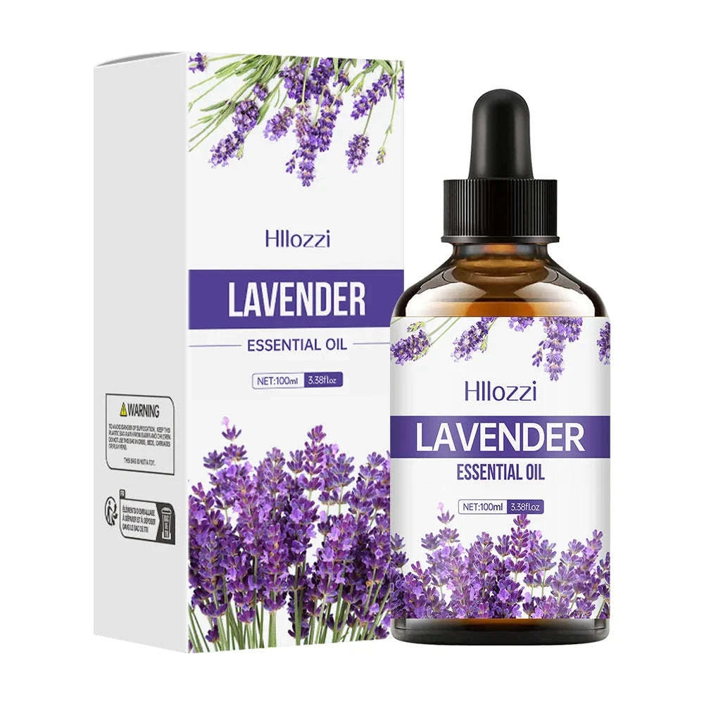 Lavender Essential Oil for Skin & Relaxation-Lavender / 100ml / Lavender