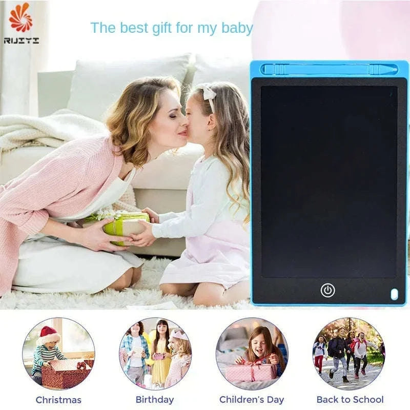 LCD Writing Tablet Drawing Board for Kids-colourful 14
