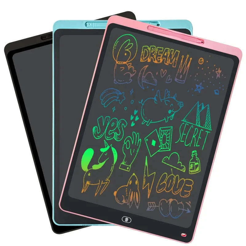 LCD Writing Tablet Drawing Board for Kids-colourful 14