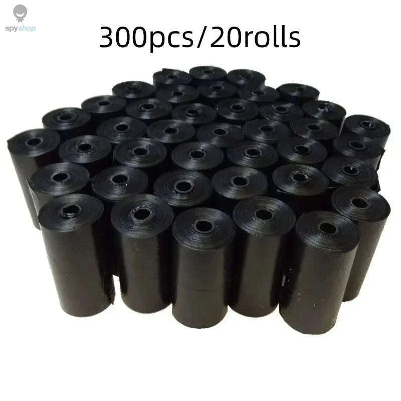 Leak-Proof Dog Poop Bags for Clean, Easy Walks-Black / 150bags 10rolls