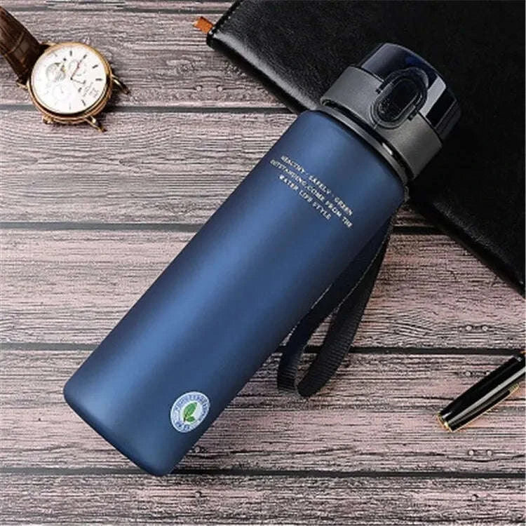 Leak Proof Sports Water Bottle-Grey / 400ml