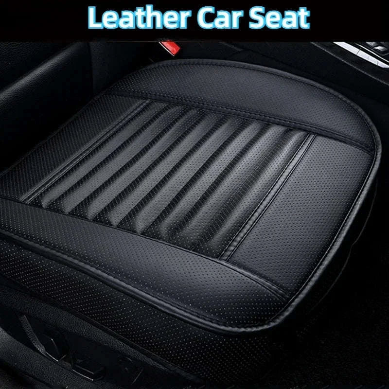 Leather Car Seat Cover for All-Season Comfort and Protection-1pcs