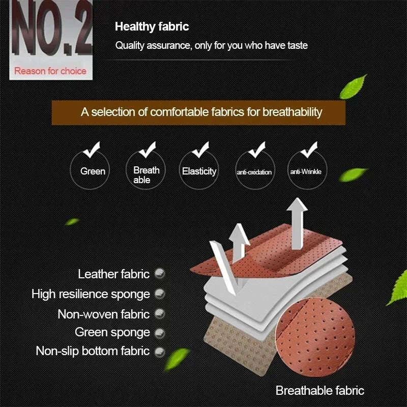 Leather Car Seat Cover for All-Season Comfort and Protection-1pcs