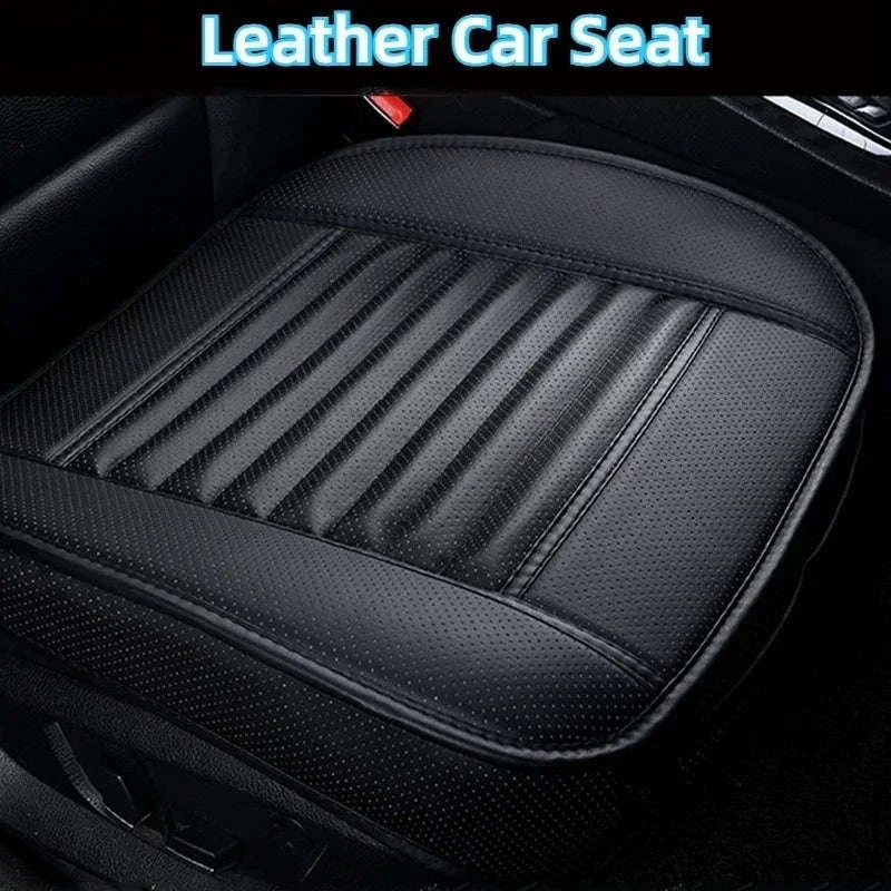 Leather Car Seat Cover for All-Season Comfort and Protection-1pcs