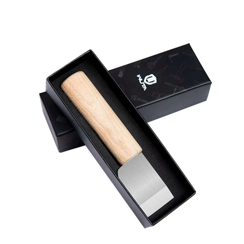 Leather Craft Cutting Knife with High Speed Steel Blade Option-Slanted blade-Left / United States