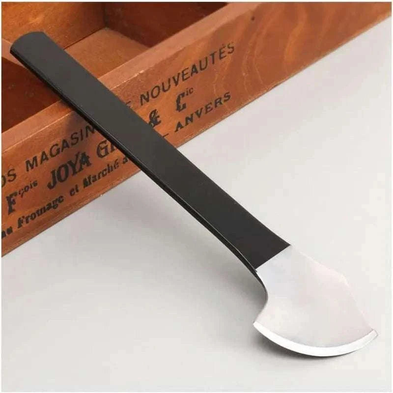 Leather Cutting Knife for Leathercraft Skiving and Precision Work-spain / black