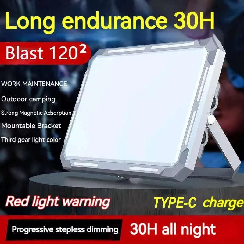 LED Camping Lantern with 1000 Lumens and Type-C Recharge-KXK-686