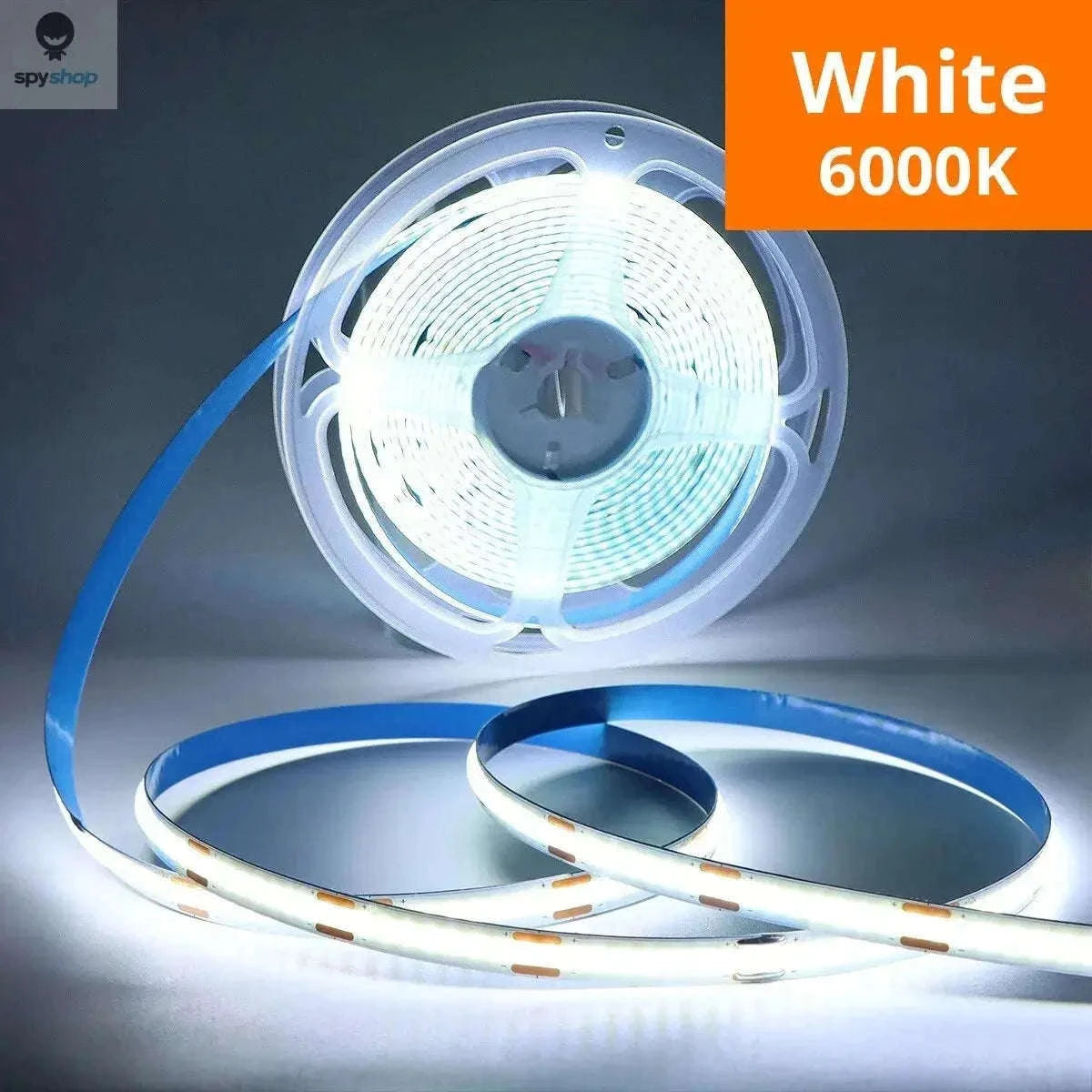 LED COB Light Strip with Touch Dimmer USB Tape Lamp-Cold White / 2m
