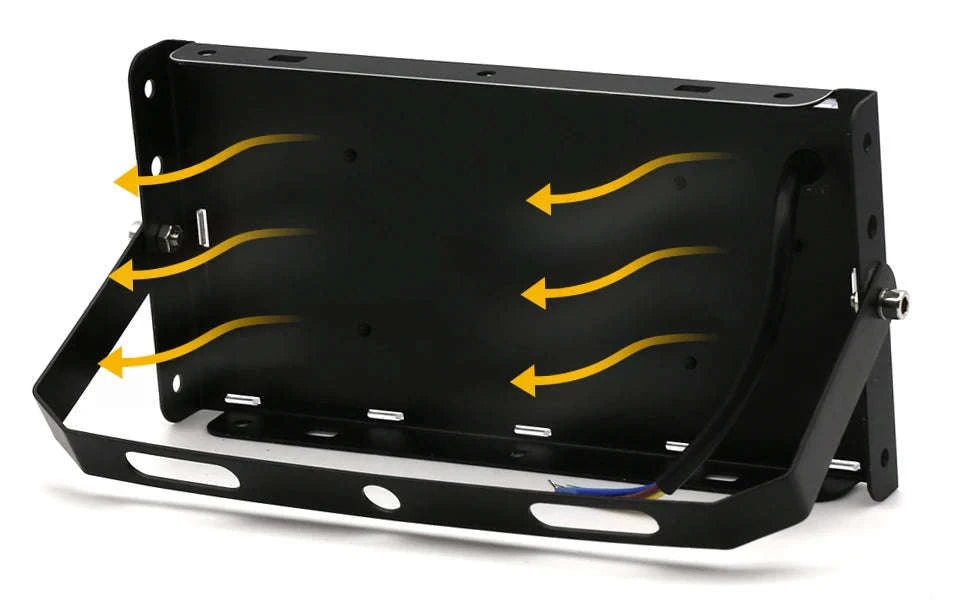 LED Flood Light Outdoor Waterproof Spotlight-1pcs / Warm White (2700-3500K) / 150W