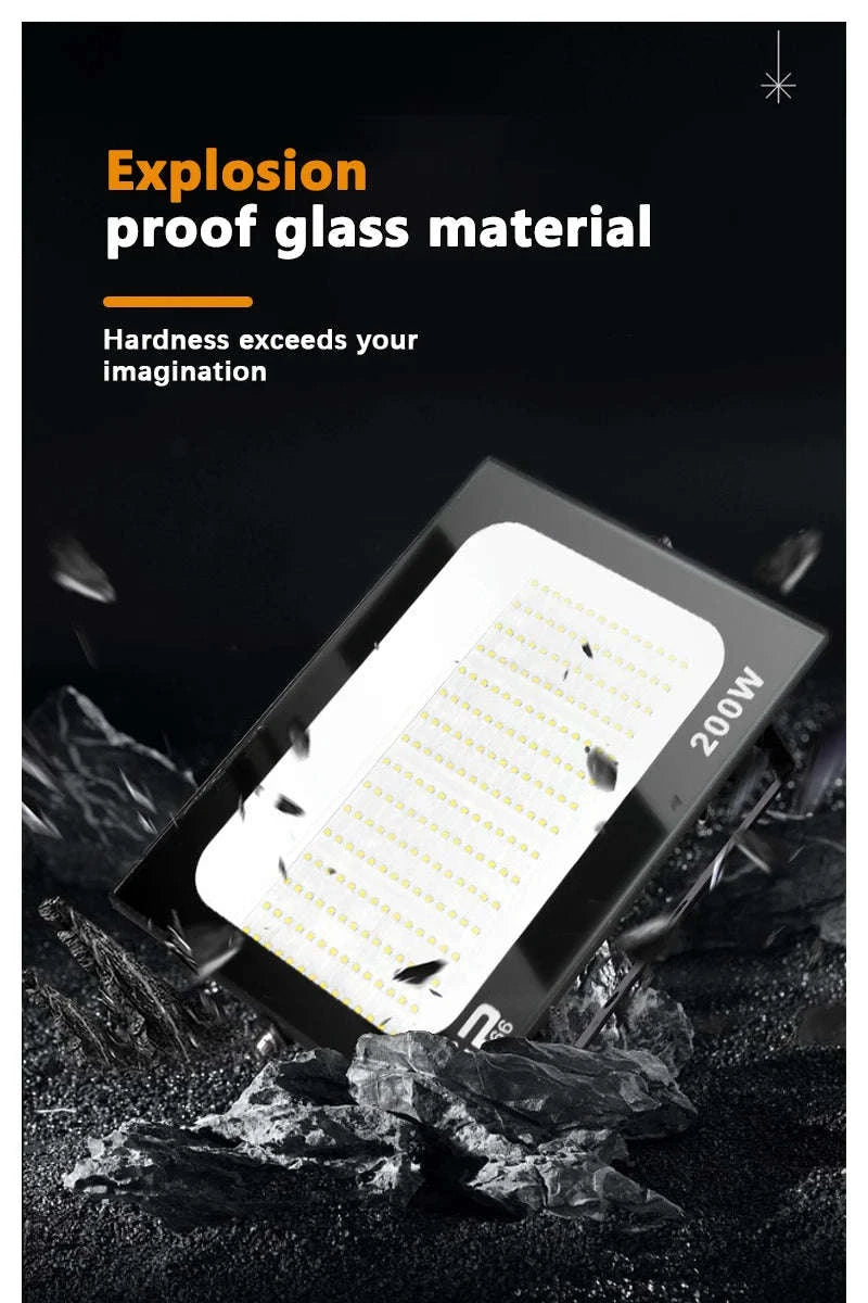 LED Flood Light Waterproof Outdoor Spotlight-50W-White Light