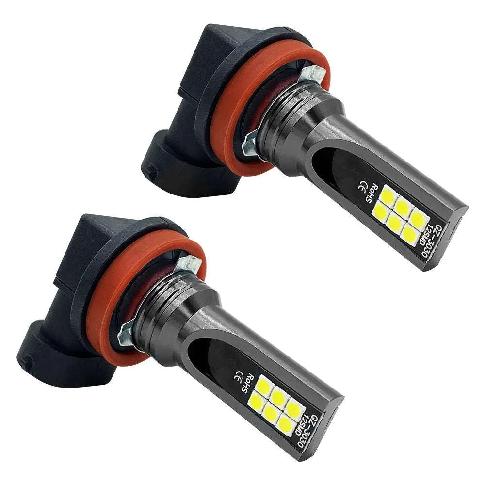 LED Fog Lights H8/H11/H16/9005/9006 – 6000K White-9006/HB4 / 25000K White