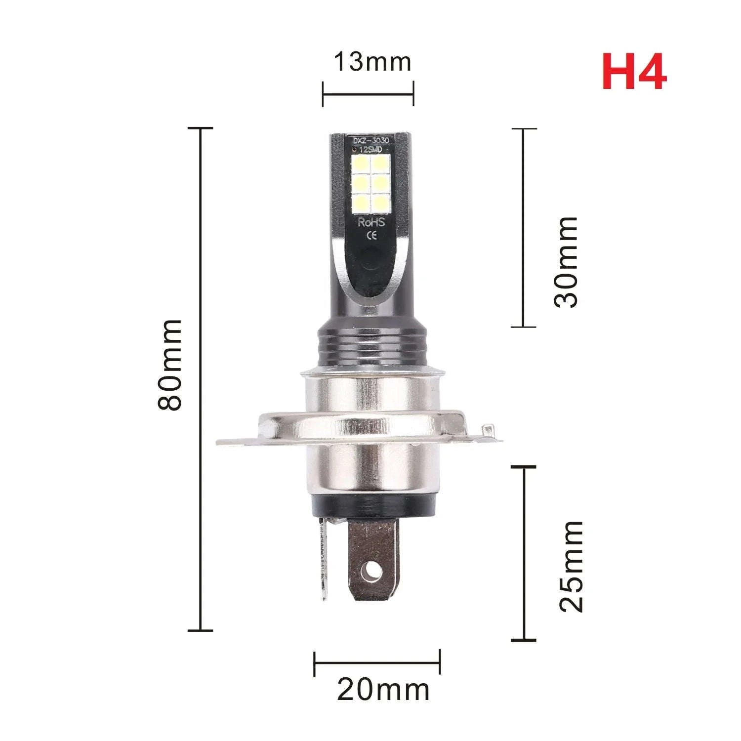 LED Fog Lights H8/H11/H16/9005/9006 – 6000K White-9006/HB4 / 25000K White